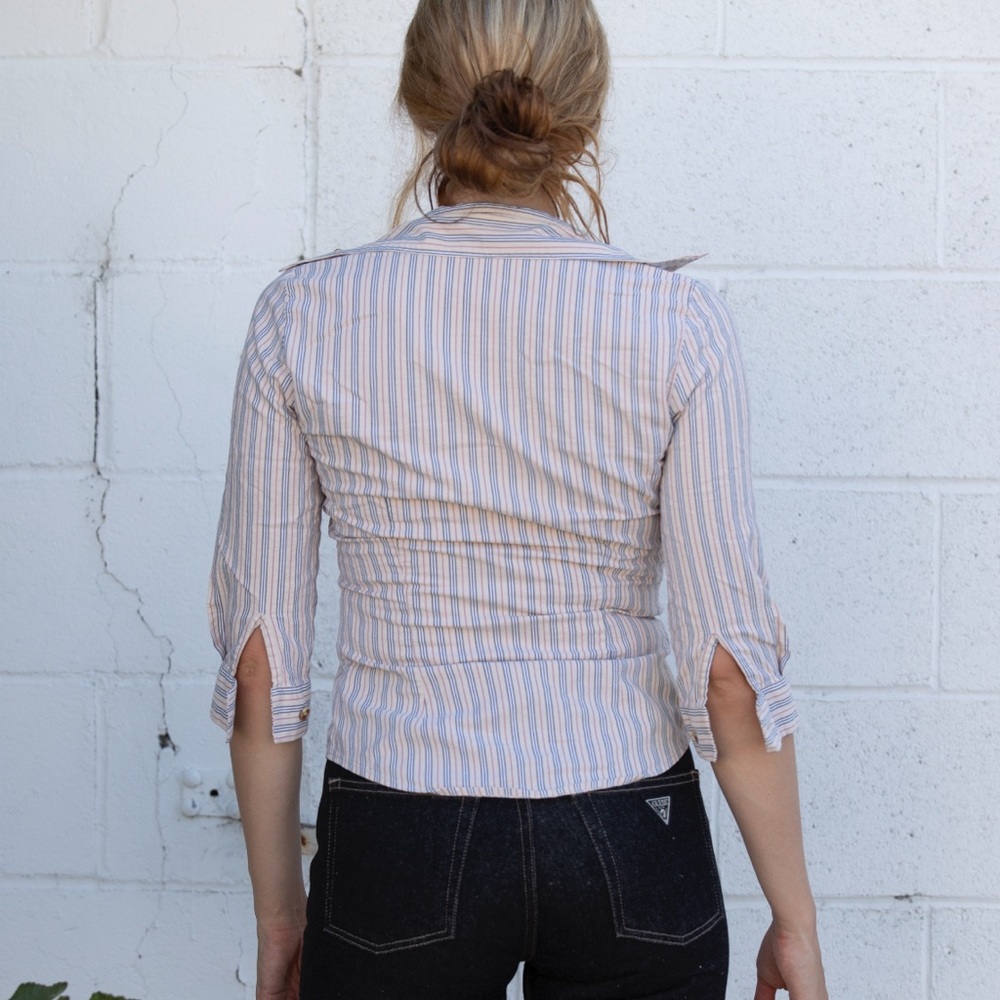 Burberry Button Up - image 3